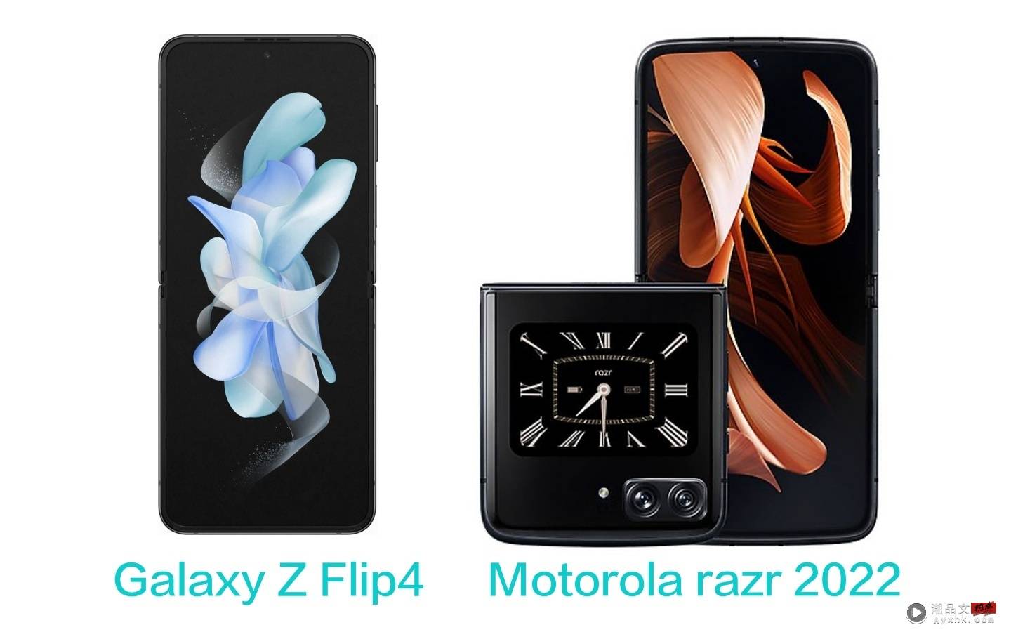 小折叠手机之争：Motorola razr 2022 和三星 Galaxy Z Flip4 的封面萤幕之战？ 数码科技 图12张